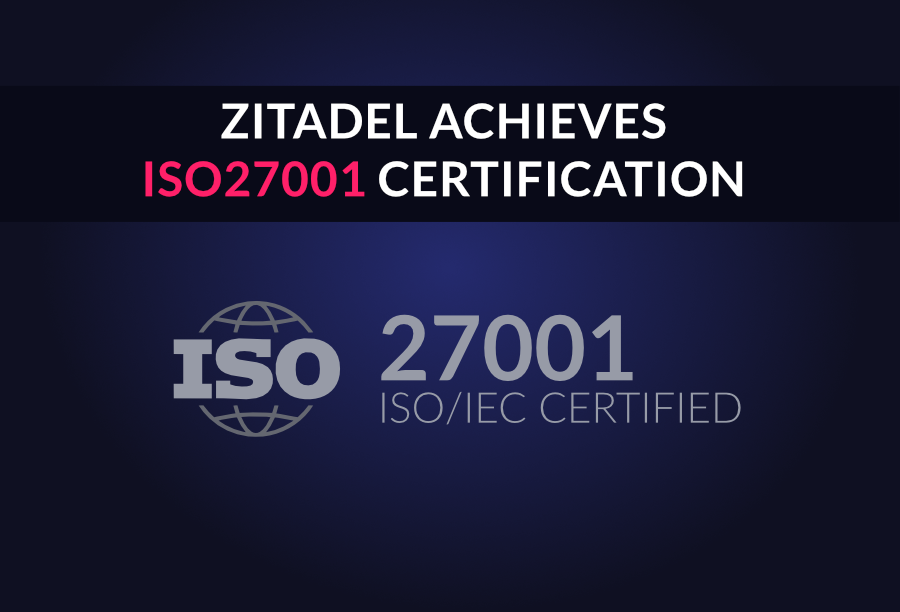 ZITADEL Achieves ISO 27001 Certification preview image