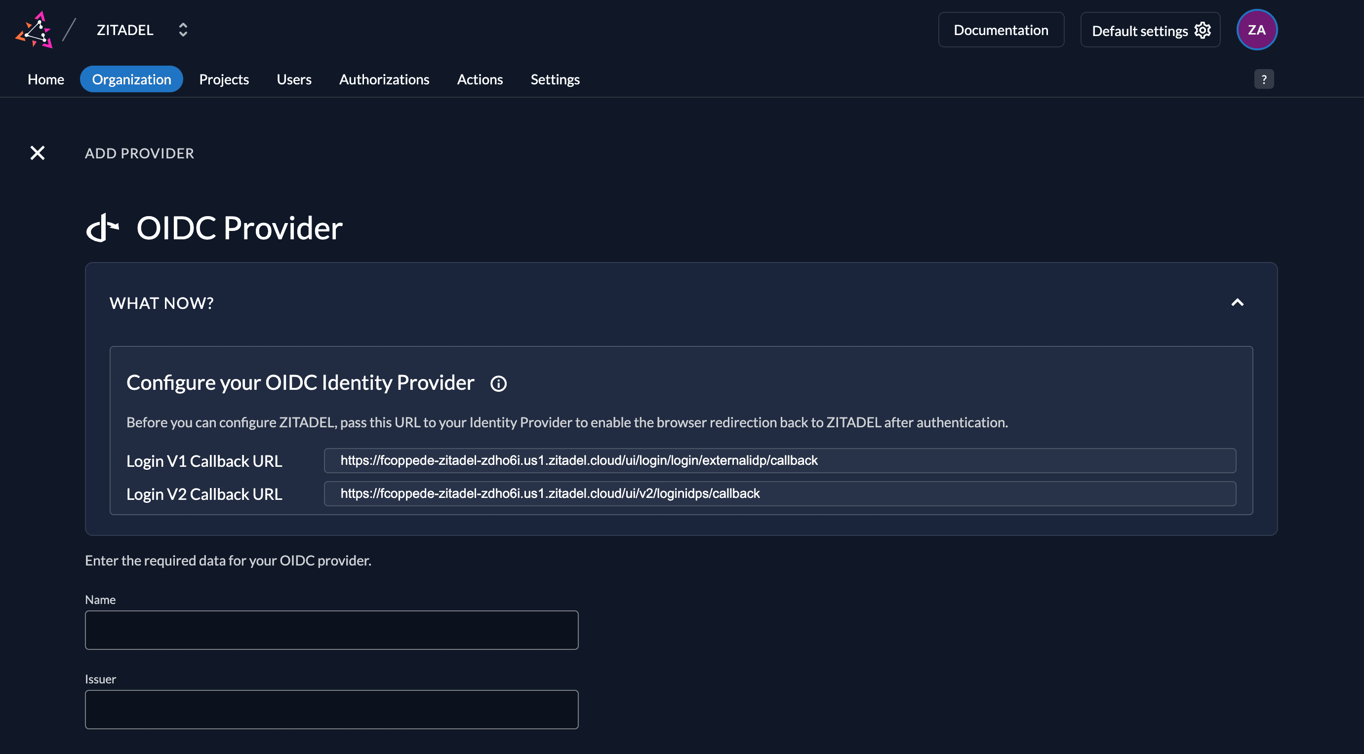 Generic OIDC Provider