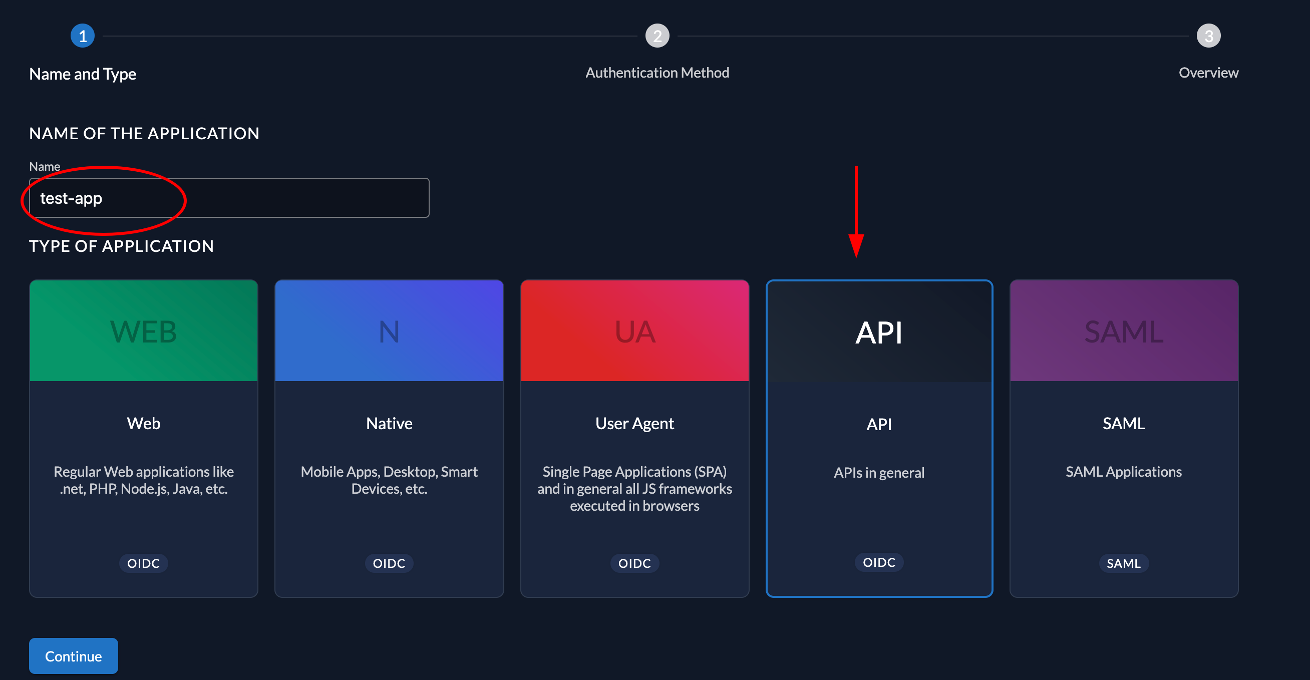Application Type